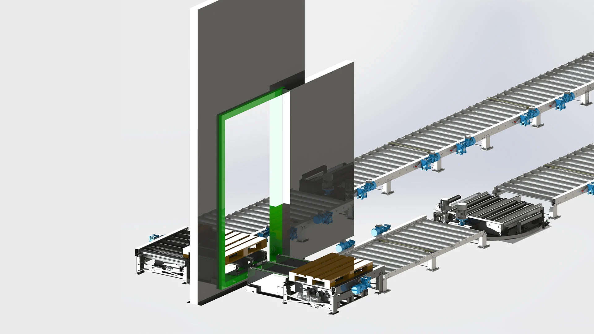 Gipo Poland Transport line in cold storage